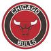 FANMATS NBA Chicago Bulls Roundel 27 in. x 27 in. Non-Slip Indoor Only Mat Synthetics in Brown/Red | Wayfair 18830