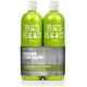 Bed Head by Tigi Urban Antidotes Re-Energize Shampoo und Conditioner, 750 ml, 2 Stück