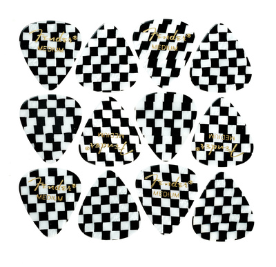 Fender 351 Checker Picks Medium Set