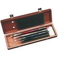 DA VINCI 5280 Series Water Colour Brush Set, Wood, Brown, Black/Red, 30 x 30 x 30 cm