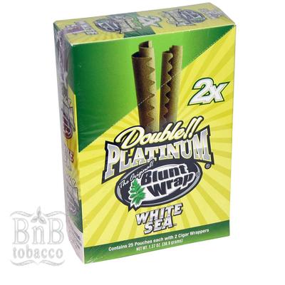 Blunt Wrap White Sea Double Platinum Wraps