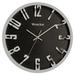 Westclox Clocks 12" Wall Clock Plastic in Gray | 12 H x 12 W x 1.5 D in | Wayfair 32913