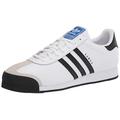 adidas Originals Men's Samoa Retro Sneaker Running Shoe, White/Black, 9.5 M US, White/Black, 9.5 D(M) US