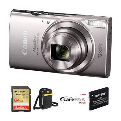 Canon PowerShot ELPH 360 HS Digital Camera Deluxe ...