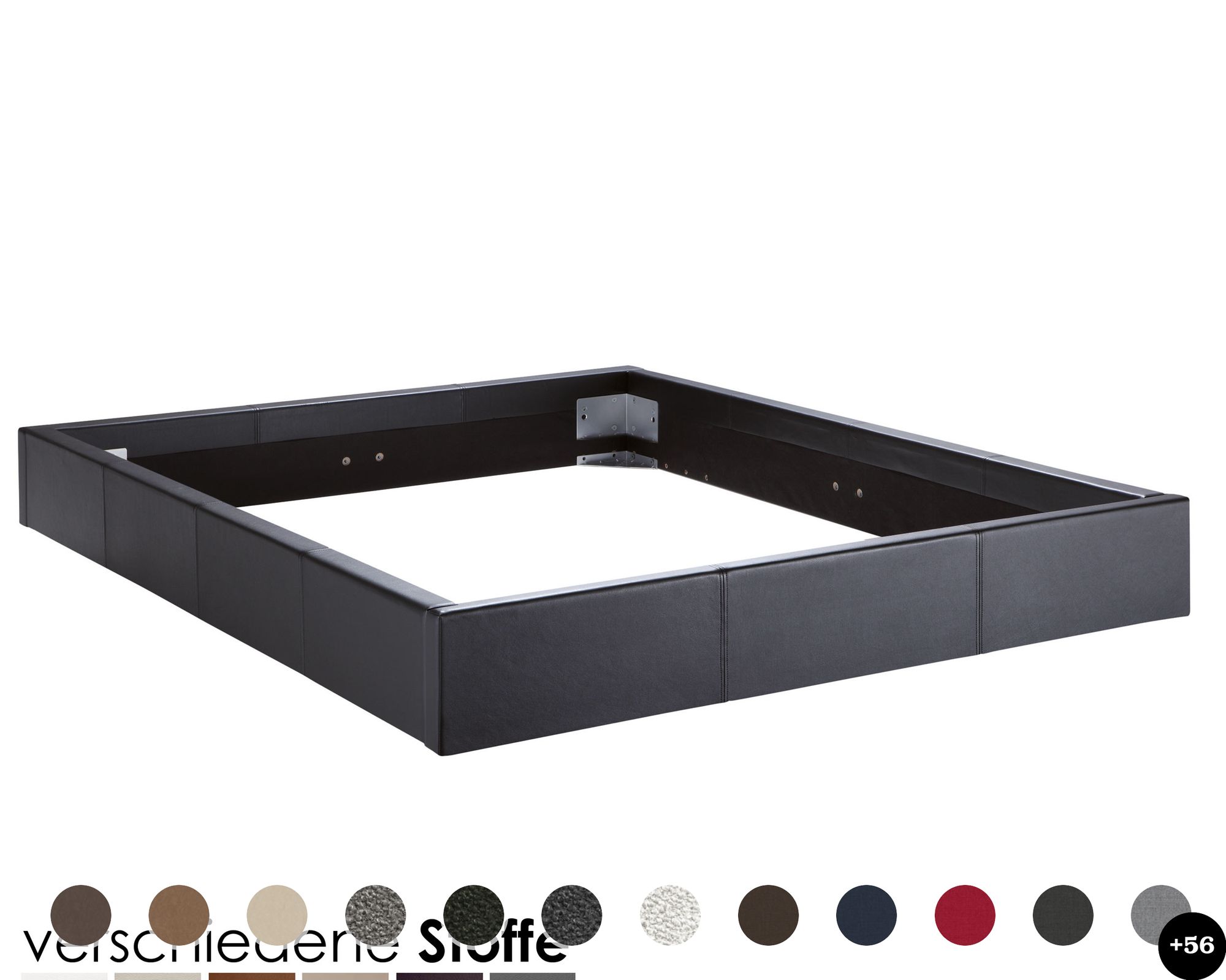 Hasena Dream-Line Bettrahmen Lungo 23/4S 140x200 cm / PK3 Alpina 393 Navy