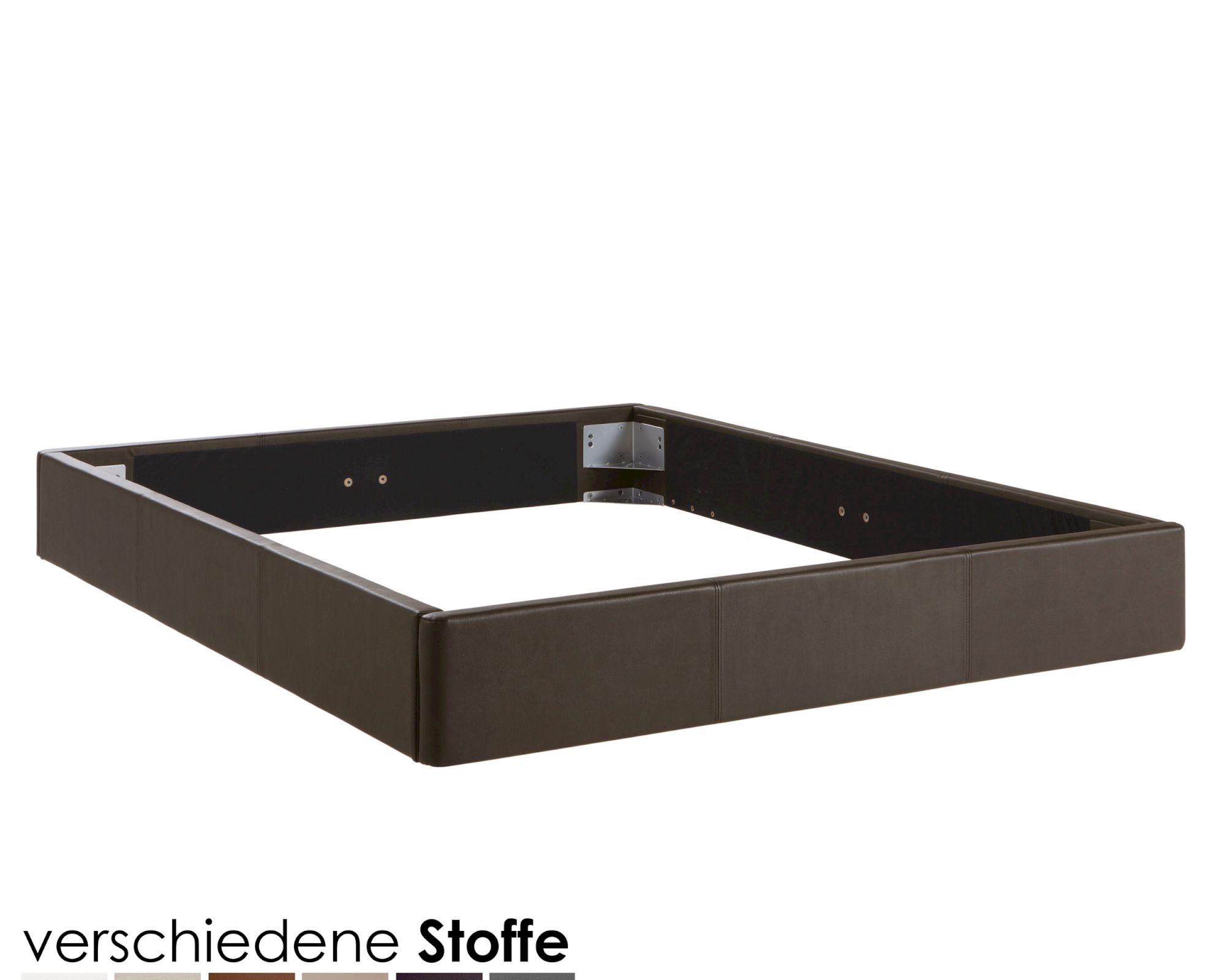 Hasena Dream-Line Bettrahmen Ciara 23/4S 160x200 cm / PK3 Casual 334 Carbon