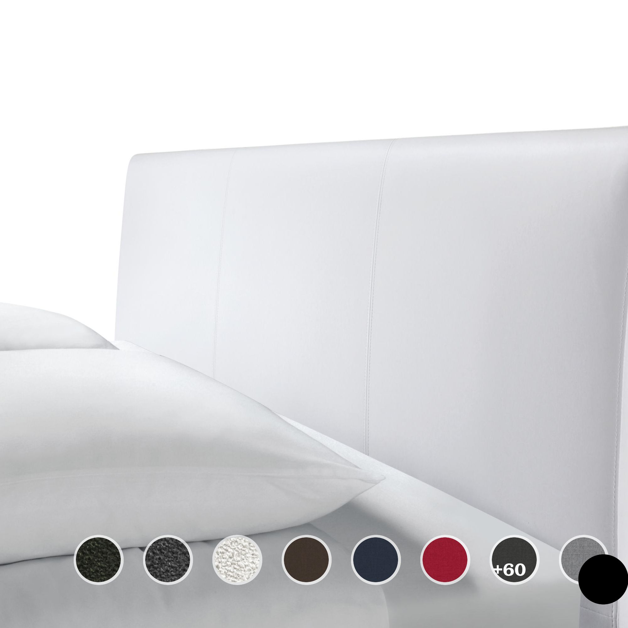 Hasena Dream-Line Kopfteil Damo 180 cm / PK3 Alpina 392 Red Image