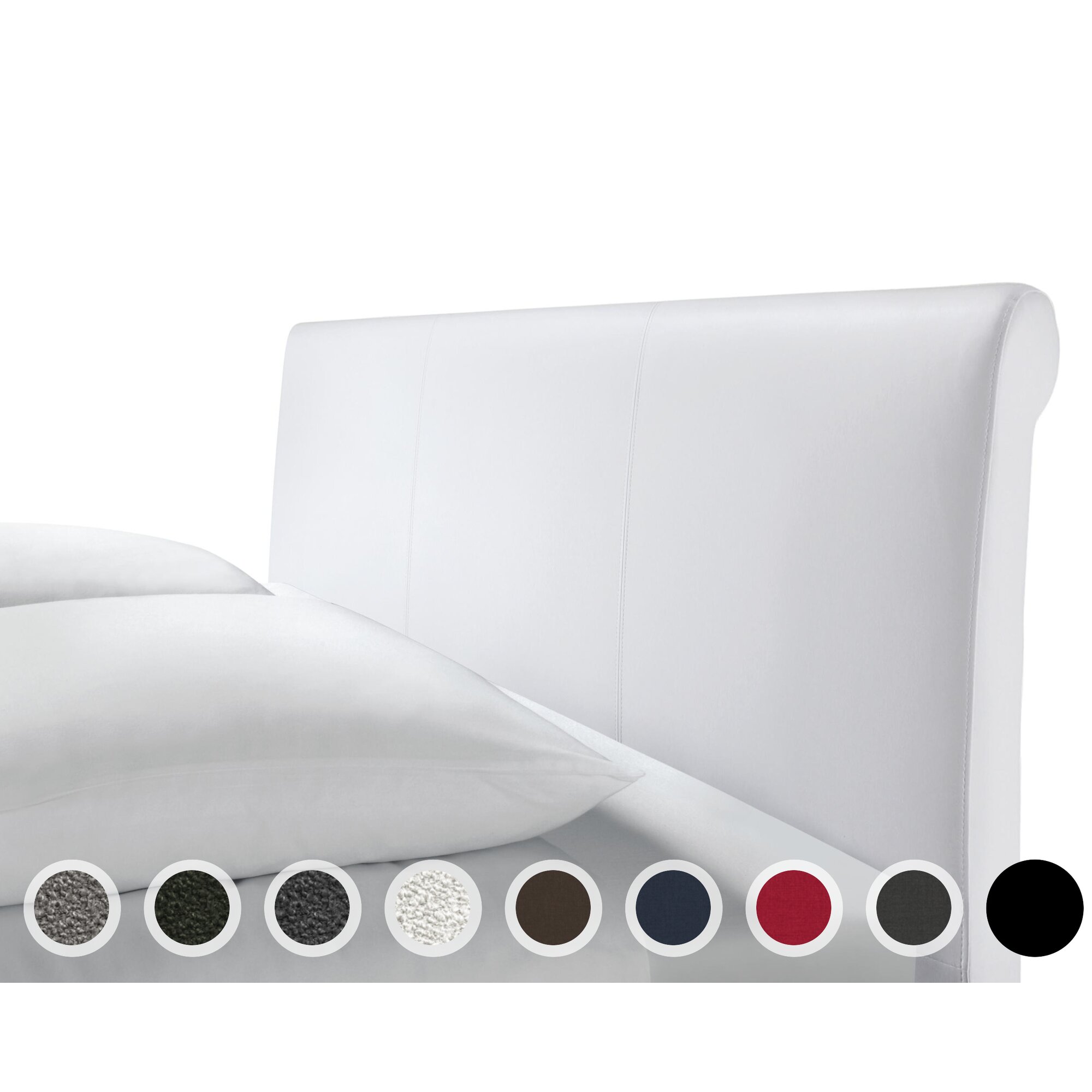 Hasena Dream-Line Kopfteil Damo 140 cm / PK3 Casual 332 Cognac Image