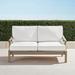 Cassara Loveseat with Cushions in Weathered Finish - Rain Cobalt - Frontgate