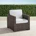 Small Palermo Lounge Chair with Cushions in Bronze Finish - Rain Aruba - Frontgate