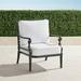 Carlisle Lounge Chair with Cushions in Slate Finish - Rain Aruba, Standard - Frontgate