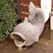 Wind & Weather Fish Downspout Statue Resin/Plastic in White | 11 H x 6.75 W x 15 D in | Wayfair RG6204
