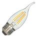 Satco 09573 - 4.5W EFC/LED/27K/120V (S9573) Decorative Chandelier Antique Filament LED Light Bulb