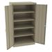 TENNSCO 6624DHSD 24 ga. Carbon Steel Storage Cabinet, 36 in W, 66 in H,