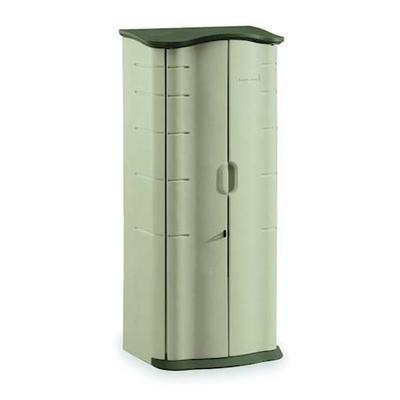 RUBBERMAID COMMERCIAL FG374901OLVSS 17 cu ft Resin Vertical Outdoor Storage