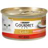 Gourmet Gold Tortini 24 x 85 g - Manzo