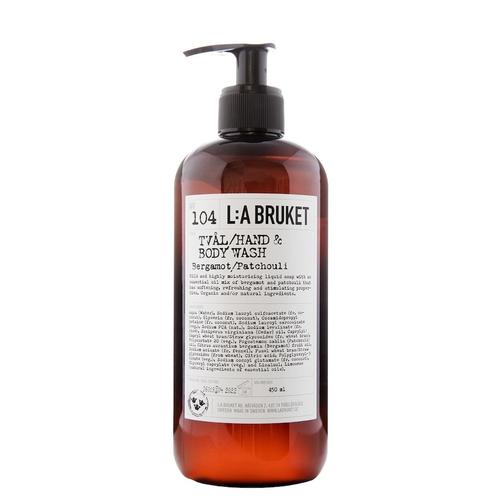 L:A BRUKET - No.104 Bergamot/Patchouli Seife 450 ml