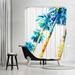 Bay Isle Home™ 71" x 74" Shower Curtain, Palmtrees Hawaii by Suren Nersisyan Polyester | 71 H x 74 W in | Wayfair BRSD5777 27549217