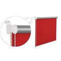 Tropik Home Red Thermal Blackout Window Roller Blind Available in 16 Width Sizes, 120cm wide (plus 4.5cm fittings)