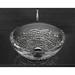 Maestro Bath Diamante Transparent Handmade Circular Vessel Bathroom Sink | 6.3 H x 17.1 D in | Wayfair SCR-DIA-TRO