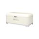 KitchenCraft Lovello Bread Bin, Cream Bread Bin, Retro Style, 42 x 22 cm (16.5" x 8.5"), Vanilla Cream