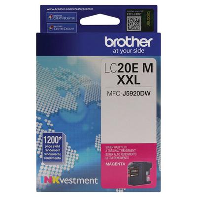 Brother LC20EM XL High-Yield Ink Cartridge - Magenta