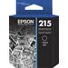 Epson 215 Ink Cartridge - Black - T-215120-S