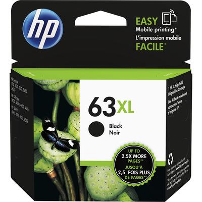 HP 63XL High-Yield Ink Cartridge - Black - f6u64an#140