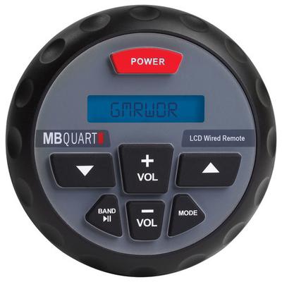 MB Quart Wired Remote for MB Quart GMR-2 Marine and Power Sports Source Units - Black - GMRWDR
