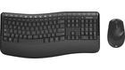 Microsoft Wireless Comfort Desktop 5050 Curved Keyboard and Mouse - Black