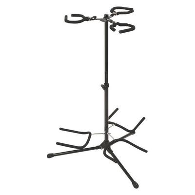On-Stage Tri Flip-It! Stand for Most Guitars, Basses and Banjos - Black - GS7353B-B