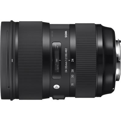 Sigma 24-35mm f/2 DC HSM Art Standard Zoom Lens for Canon - Black - 588954