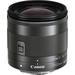 Canon EF-M 11-22mm f/4-5.6 IS STM Ultra-Wide Angle Zoom Lens - Black - 7568B002