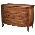 AA Importing 3-Drawer Standard Dresser Wood in Brown | 34.5 H x 48 W x 20 D in | Wayfair 43706-p