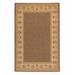 Black 45 x 0.13 in Indoor/Outdoor Area Rug - Plow & Hearth Veranda Flatweave Brown Area Rug Polypropylene | 45 W x 0.13 D in | Wayfair 53C7B COC