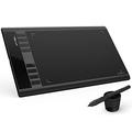 XP-Pen Star03 V2 12 Inch Graphic Tablet with Passive Stylus 8192 Levels and 8 Shortcuts Digital Drawing Tablet