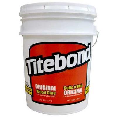 TITEBOND 5067 Wood Glue, Original Series, Honey Cream, 24 hr Full Cure, 5 gal,