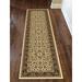 Blue/Navy 26 x 0.43 in Indoor Area Rug - The Conestoga Trading Co. Idanha Oriental Ivory/Navy Area Rug Polypropylene | 26 W x 0.43 D in | Wayfair