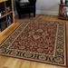 Blue/Brown/Red Indoor Area Rug - The Conestoga Trading Co. Oriental Red/Blue/Ivory Area Rug Polypropylene in Blue/Brown/Red | Wayfair