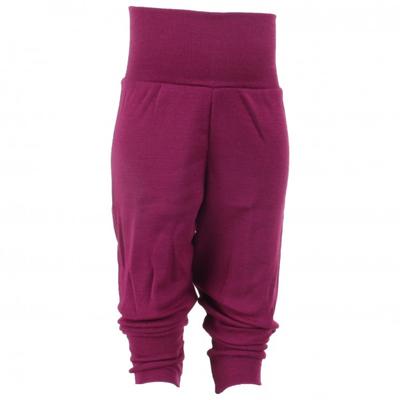 Engel - Baby Hose mit Nabelbund - Merinounterwäsche Gr 86/92 lila