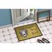 Caroline's Treasures Saluki Spoiled Dog Lives Here Non-Slip Outdoor Door Mat Synthetics in White | 24 W x 36 D in | Wayfair BB1477JMAT