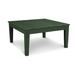 POLYWOOD® Newport 36" Conversation Outdoor Table Plastic in Green | 17 H x 33.5 W x 33.5 D in | Wayfair MNT36GR