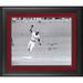 Ozzie Smith St. Louis Cardinals Framed Autographed 16" x 20" 1985 NLCS Photograph with "Go Crazy Folks!" Inscription