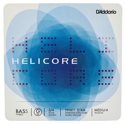 Daddario HH611-3/4M Helicore Bass G Med
