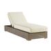 Navio Chaise Replacement Cushion - Fast Dry, Canvas Sand Sunbrella - Ballard Designs Canvas Sand Sunbrella - Ballard Designs