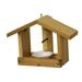 Stovall Oriole Tray Bird Feeder Wood in Brown | 6 H x 10 W x 14.25 D in | Wayfair SP8F