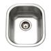 Houzer Club 17.19" L x 13.63" W Medium Bar Sink Stainless Steel in Gray | 7 H x 13.63 D in | Wayfair CS-1407-1