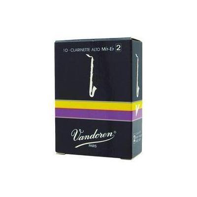 Vandoren Traditional CR1425 Alto Clarinet Reeds - 10 Pk
