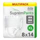 Multipack 8X Lille Healthcare Suprem Pants Maxi X Large (1900ml) 14 Pack Incontinence Protection