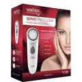 SkinPep Sonic Pro-Clean, Rechargeable Facial Cleansing Brush, Waterproof, Skin Care system, Electric Face Cleaner Facial Massager - (Money Back Guarantee) (Facial Cleansing Set)